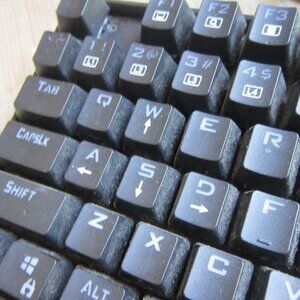 Redragon Kumara Mechanical Keyboard K552-2 Wired Black Red Backlit Off-Gassed
